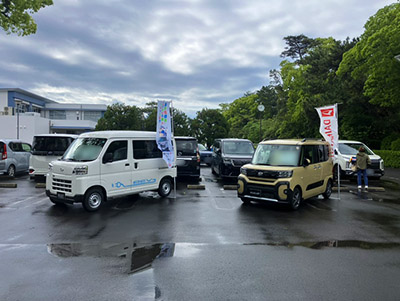 車両展示